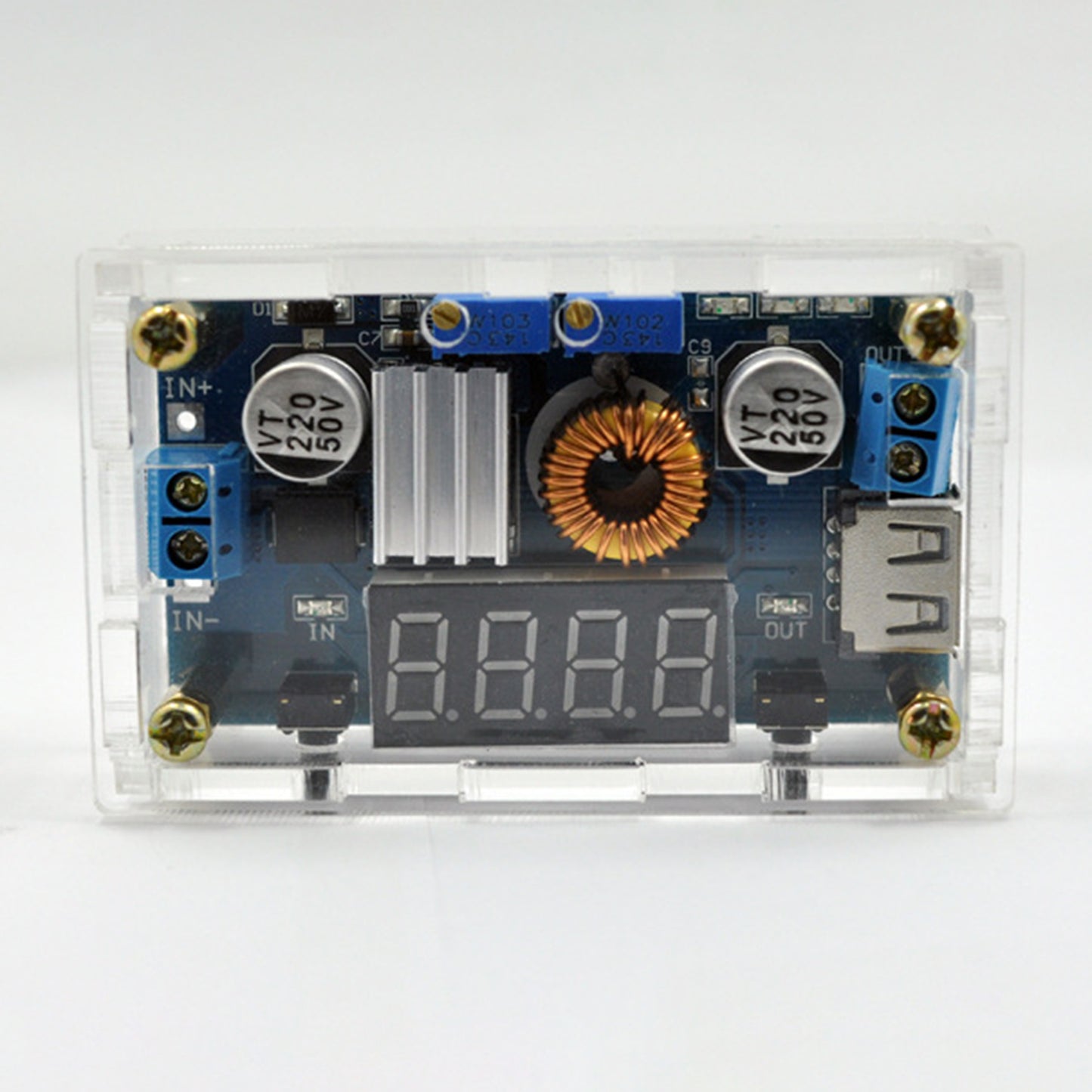 Adjustable Buck Converter High Efficiency High Power 5V-36V to 1.25-32V