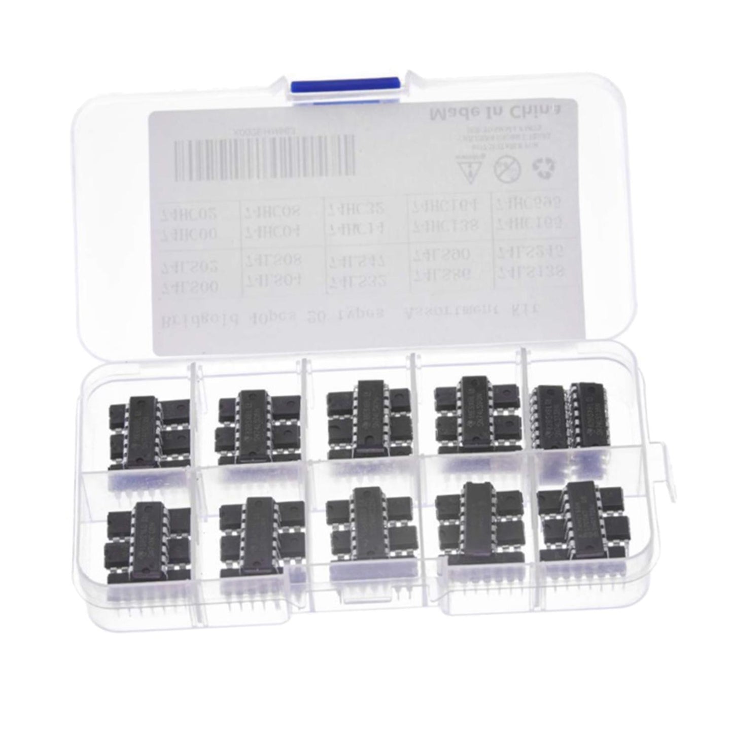 Logic IC Assortment Kit 74LSXX Integrated Circuit Household Appliances
