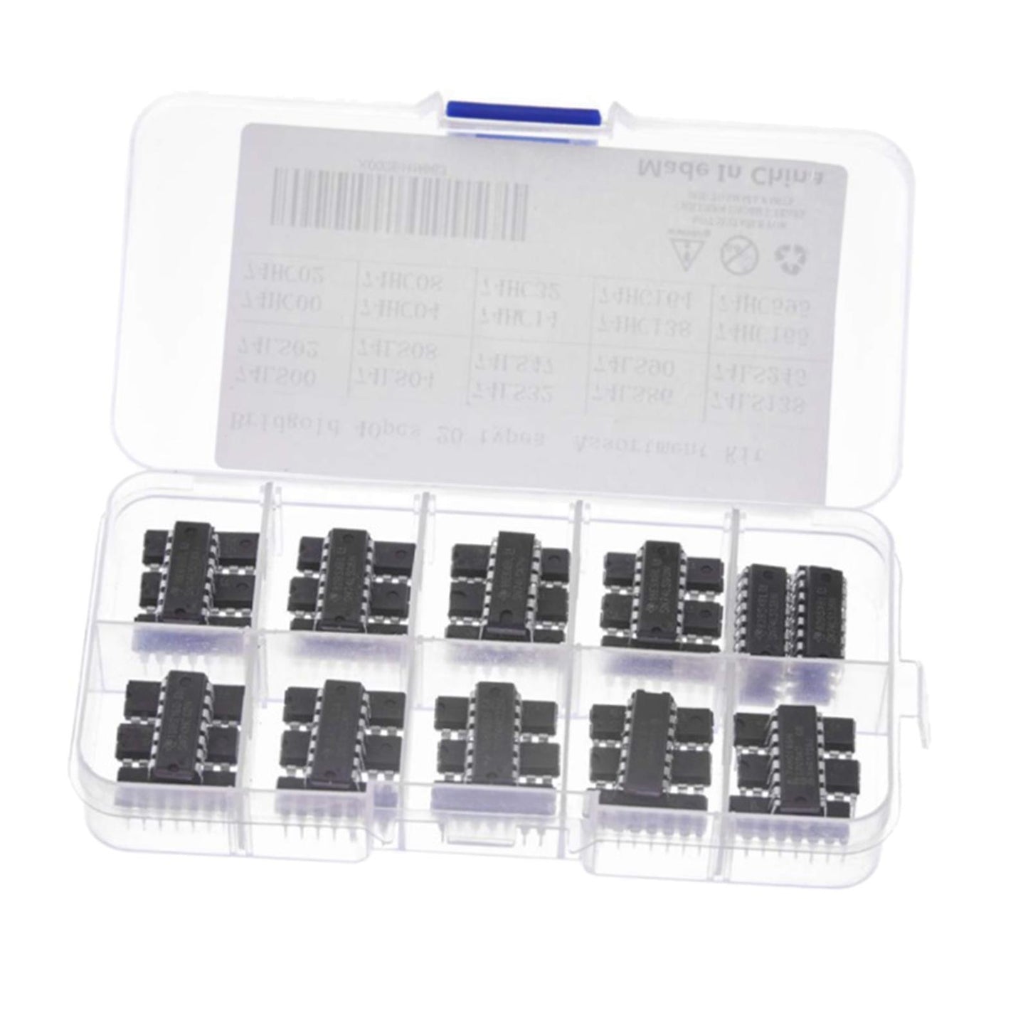 Logic IC Assortment Kit 74LSXX Integrated Circuit Household Appliances