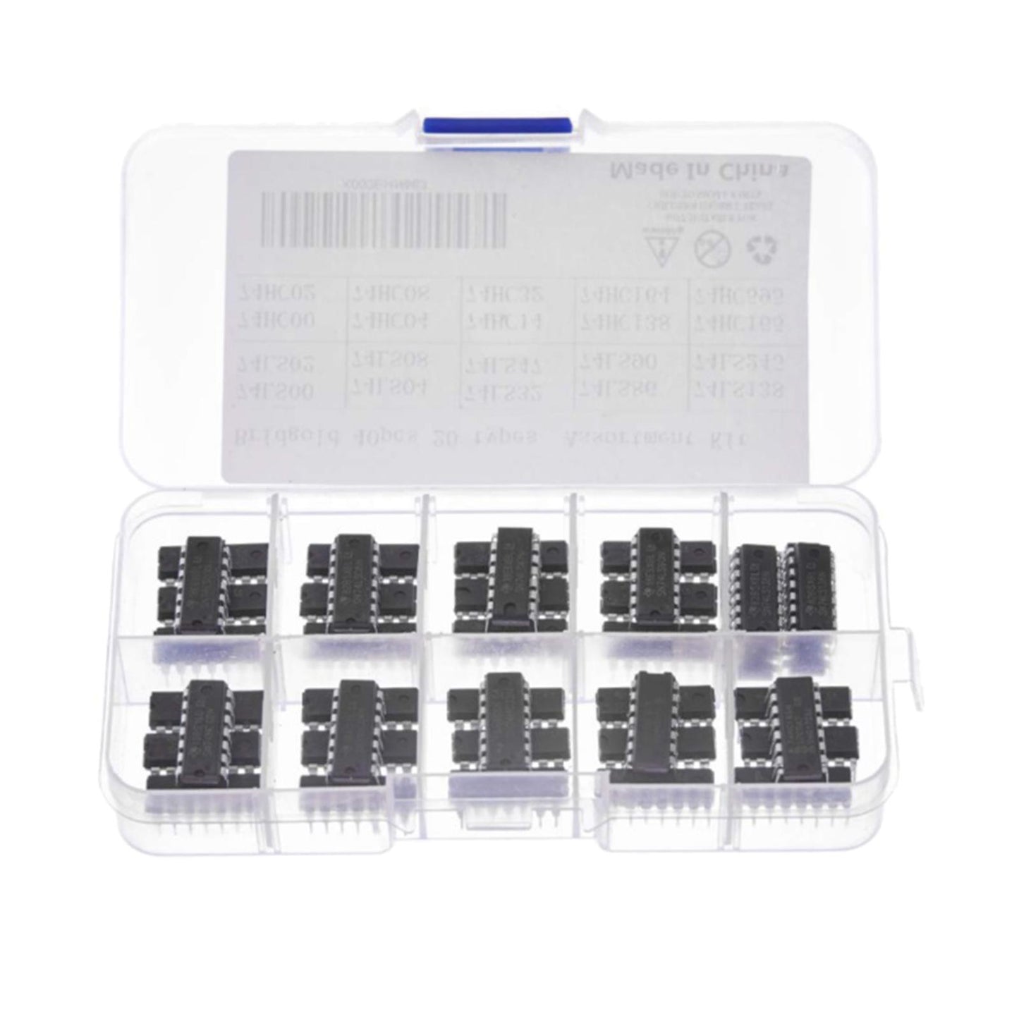 Logic IC Assortment Kit 74LSXX Integrated Circuit Household Appliances