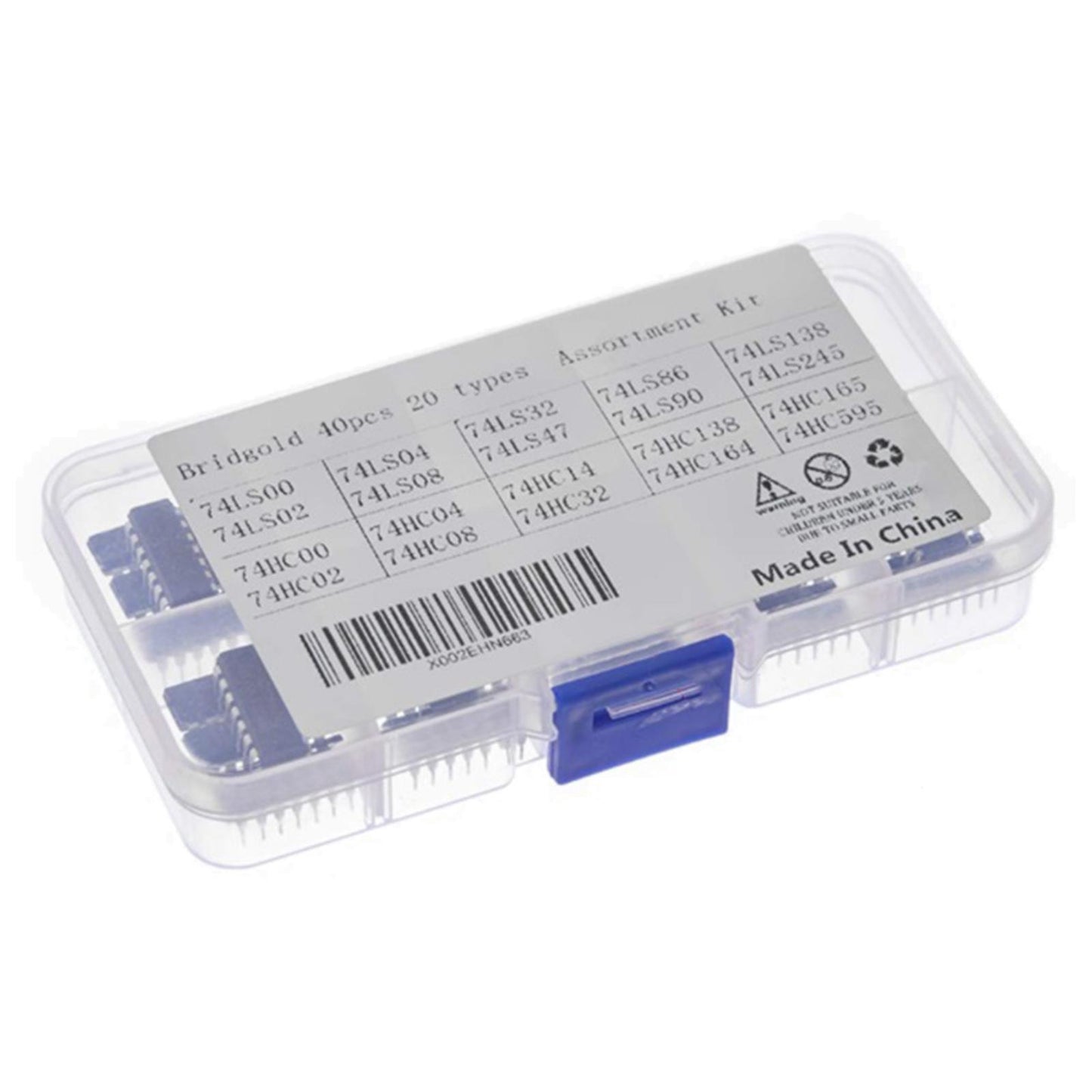 Logic IC Assortment Kit 74LSXX Integrated Circuit Household Appliances