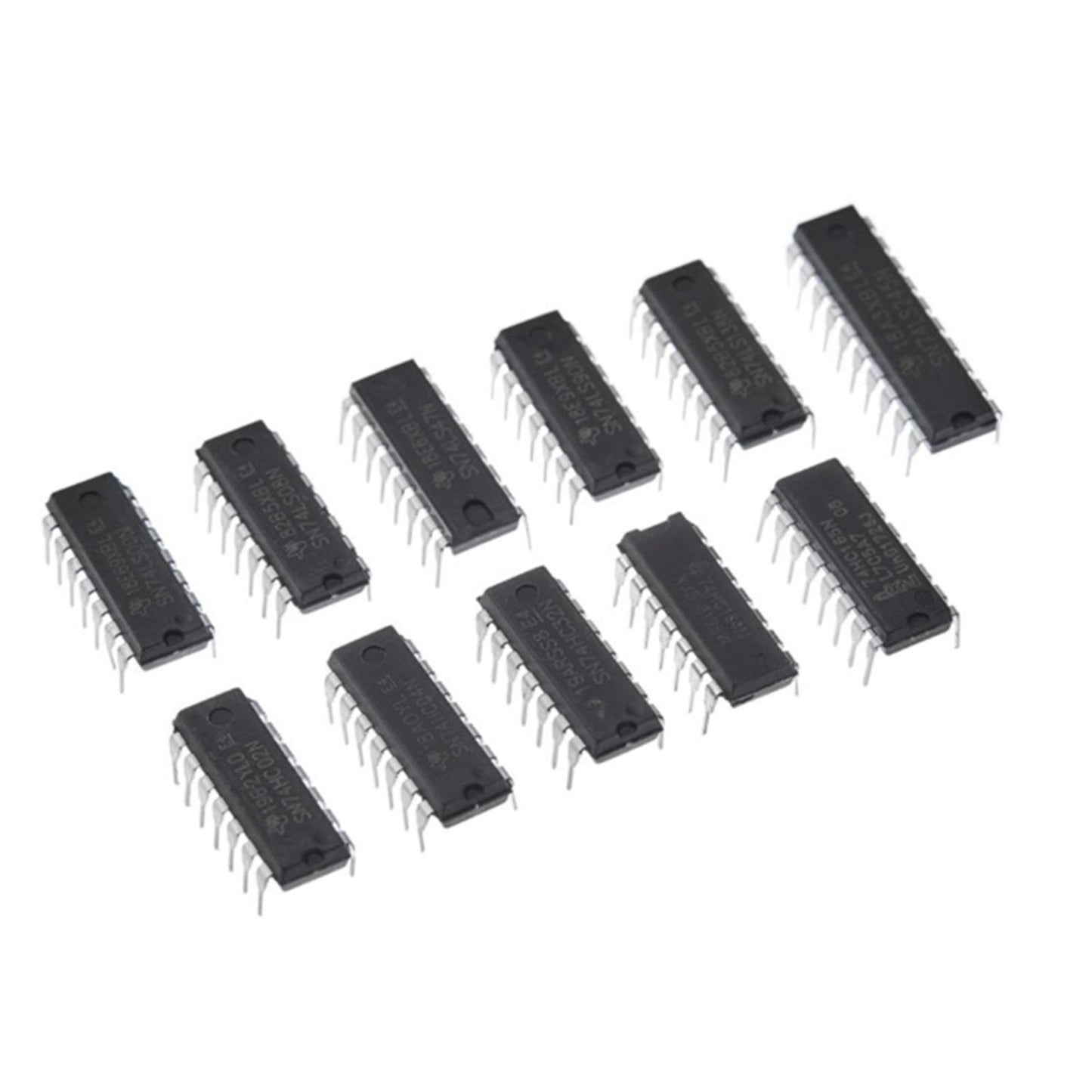 Logic IC Assortment Kit 74LSXX Integrated Circuit Household Appliances