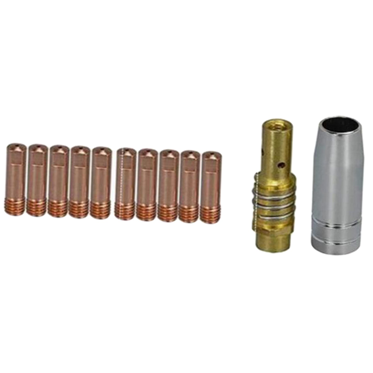 Welding Gun Accessories Kit 12 15ak Welding Gun Consumables Welding Nozzle