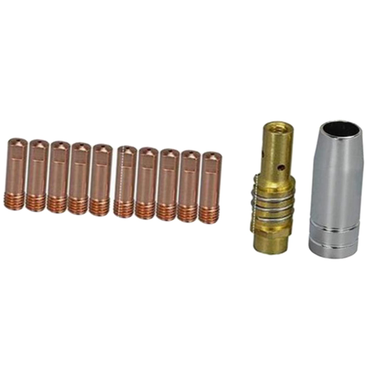 Welding Gun Accessories Kit 12 15ak Welding Gun Consumables Welding Nozzle
