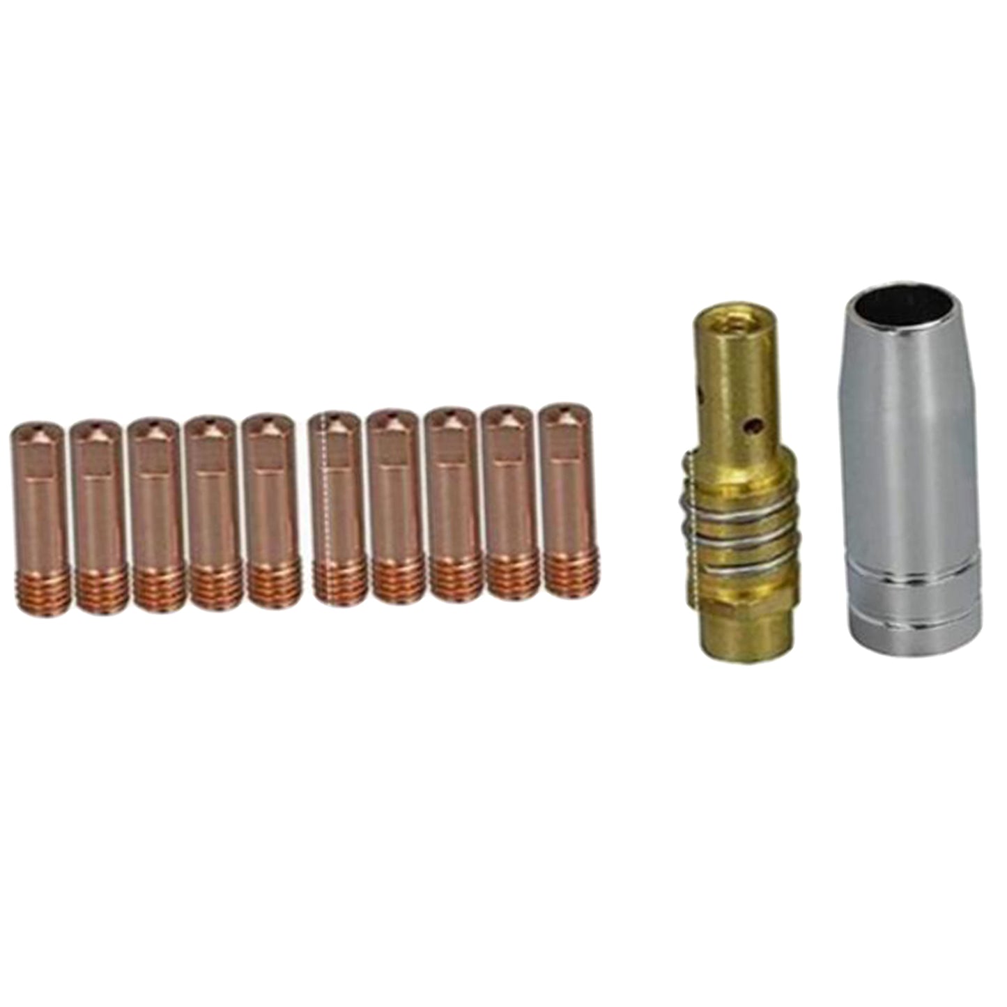 Welding Gun Accessories Kit 12 15ak Welding Gun Consumables Welding Nozzle