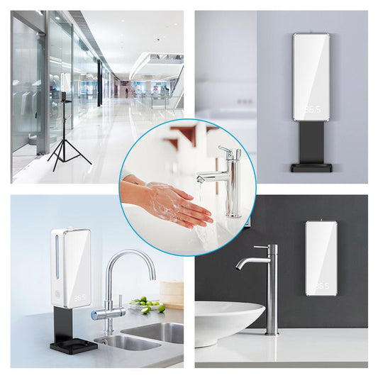 Hand Sanitizer Machine Liquid Spray Company School Factory Station Toilet White