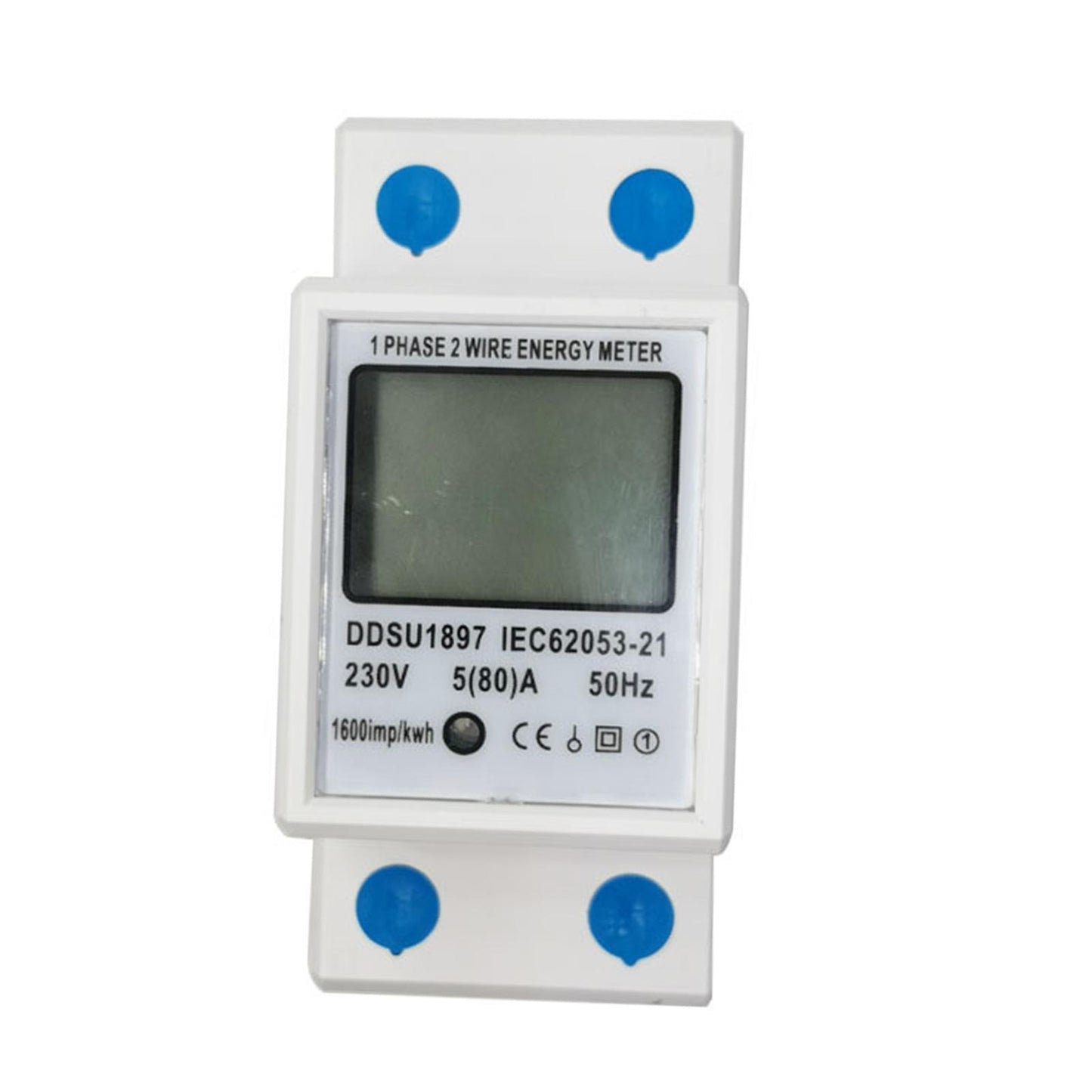 Smart Home Power Meter WiFi Voltage Relay LCD Display 220V for Household with backlight