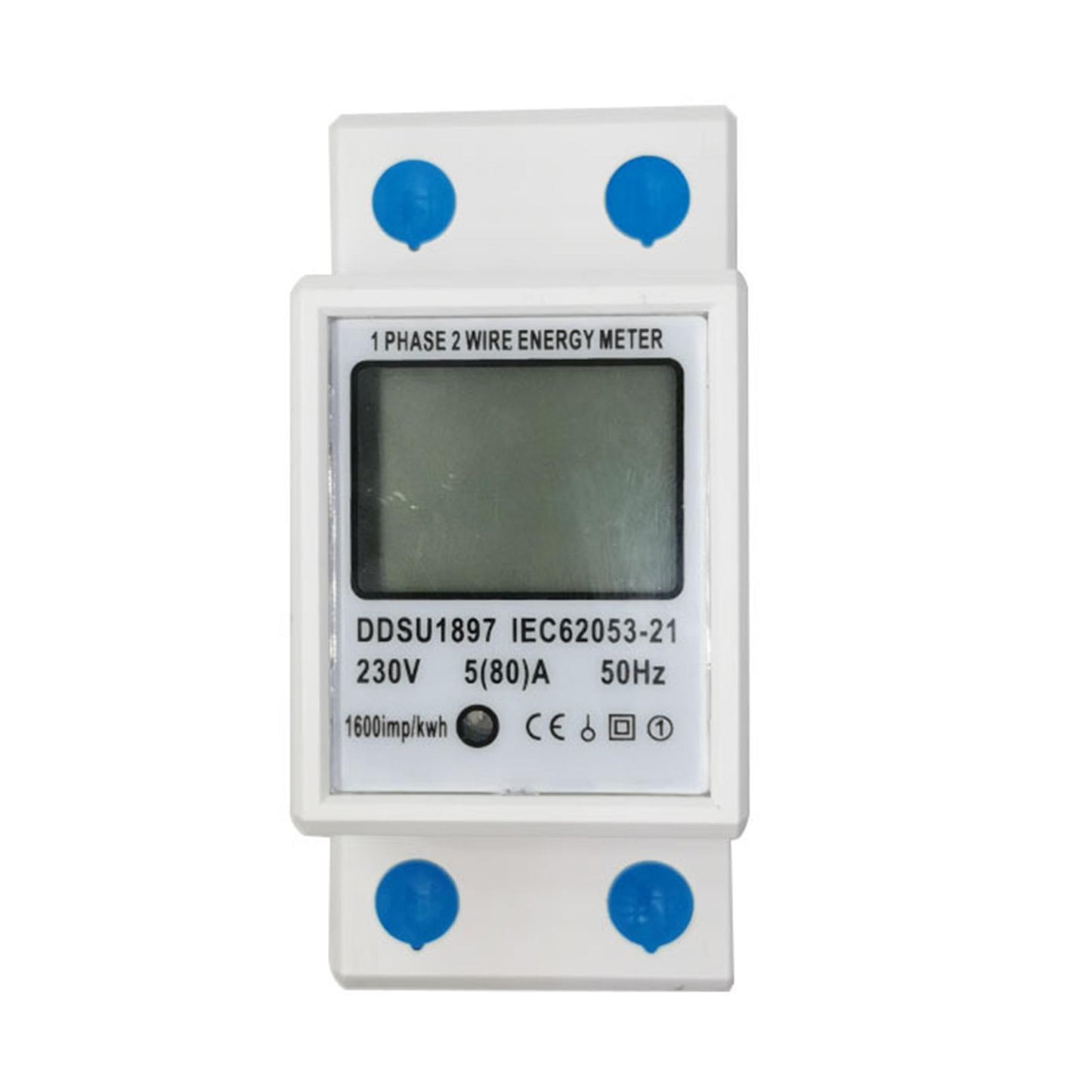 Smart Home Power Meter WiFi Voltage Relay LCD Display 220V for Household with backlight