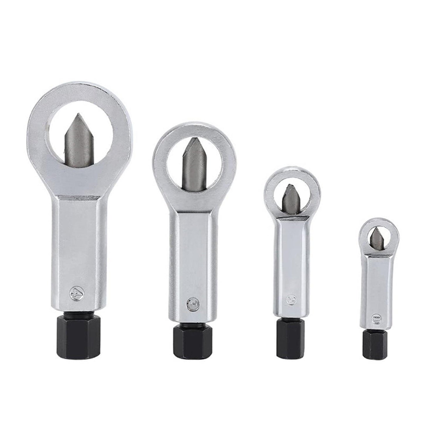 4pcs Adjustable Stuck Nuts Splitter Nut Breaker Manual Remover Hand Tools