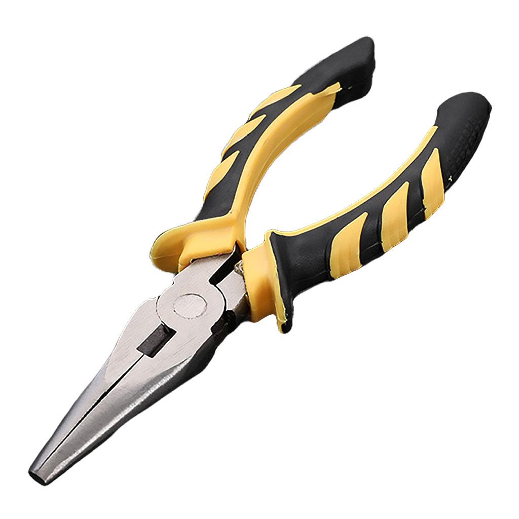 Heavy Duty Combination Pliers with Wire Stripper for Electrician Tools 6 inch pointed head