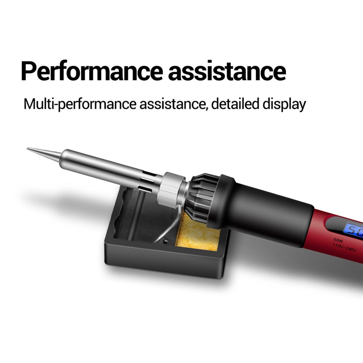 Soldering Iron Electric Gun Adjustable Temperature  Welding Set  EU 26 set