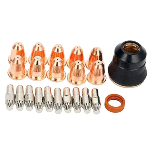 22 Pieces Plasma Cutter Welding Kit for S45 PT-40 PT40 PT-60 PT60 PTM-60