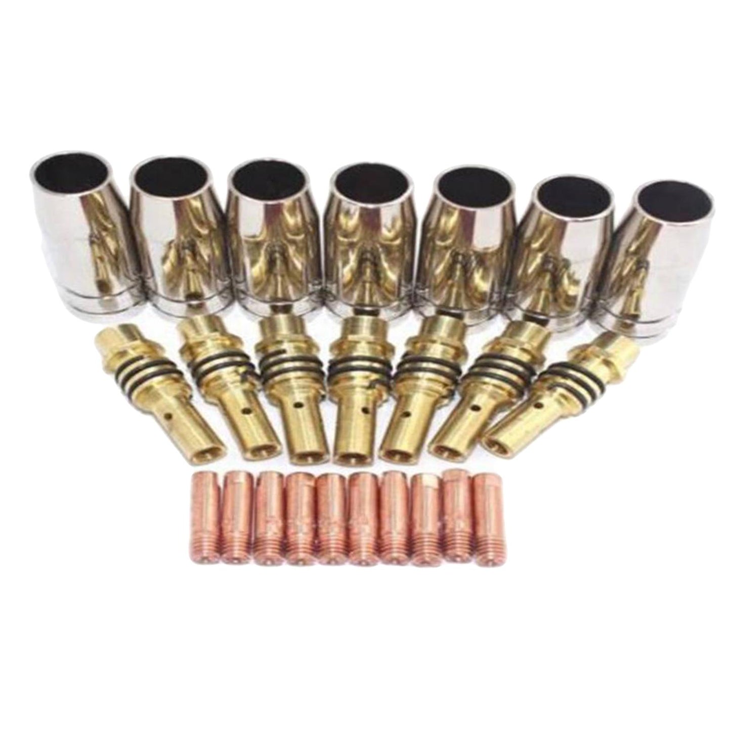 Metal MB15AK Welding Torchs Nozzles Equipment Accessories Kits Welding Job 24 piece set