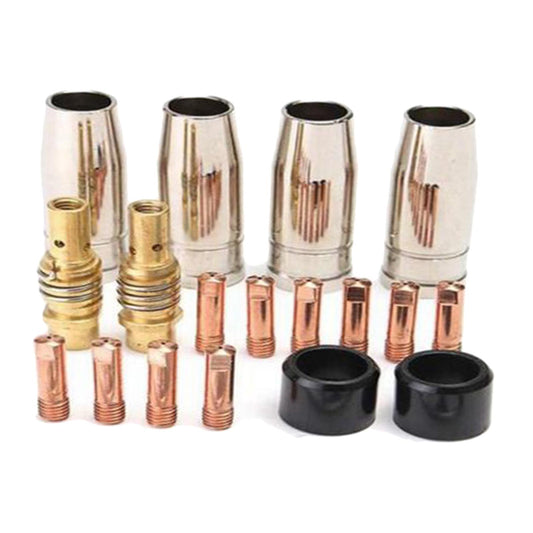 Metal MB15AK Welding Torchs Nozzles Equipment Accessories Kits Welding Job 18 piece set