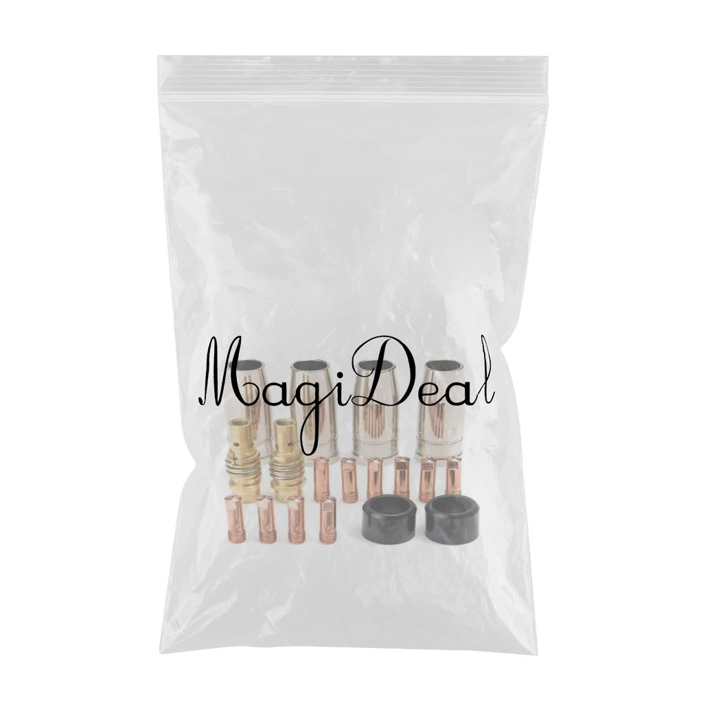 Metal MB15AK Welding Torchs Nozzles Equipment Accessories Kits Welding Job 18 piece set