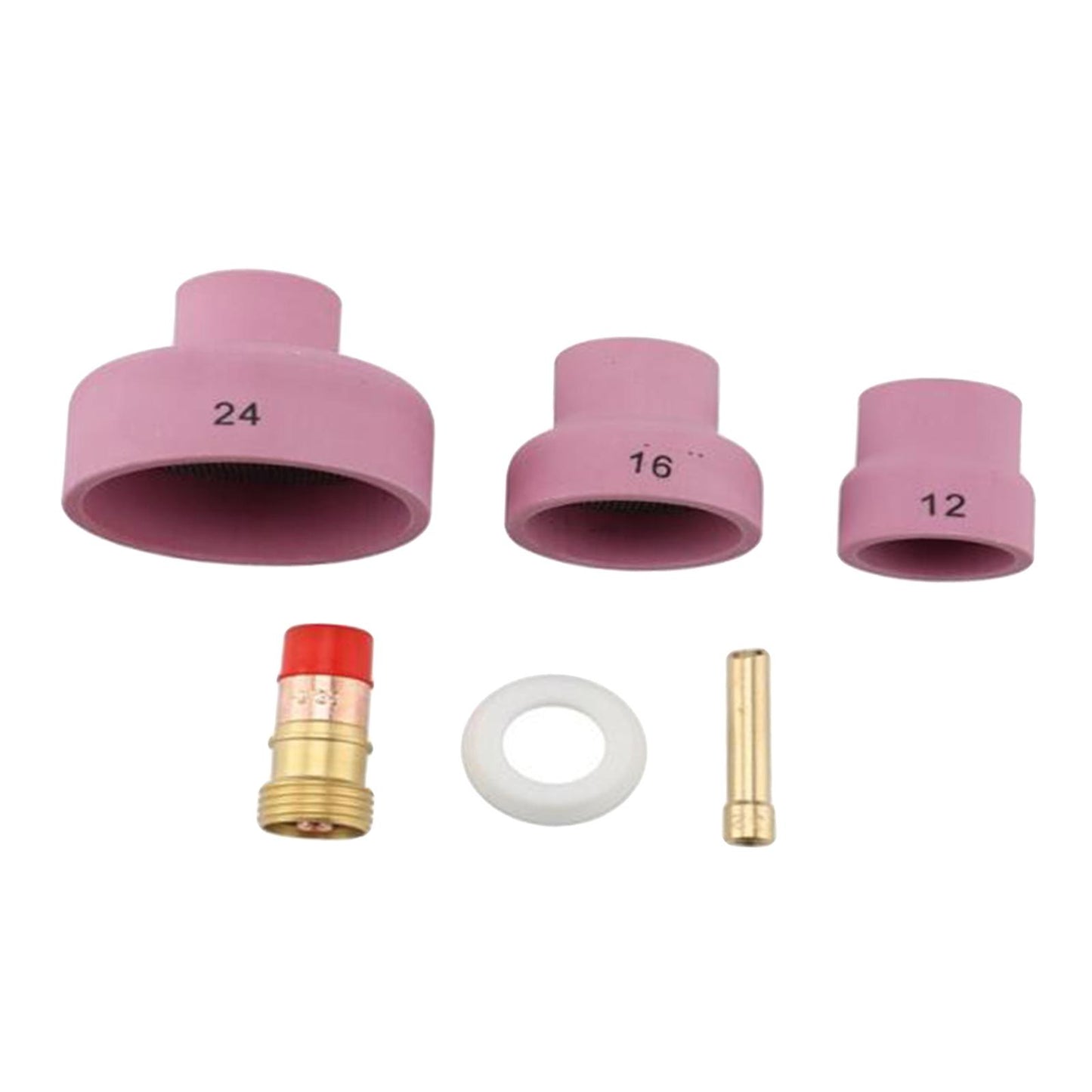 Set of 6 Ceramic Nozzle Kit DIY Jobs Lightweight for DB SR WP 17 18 26