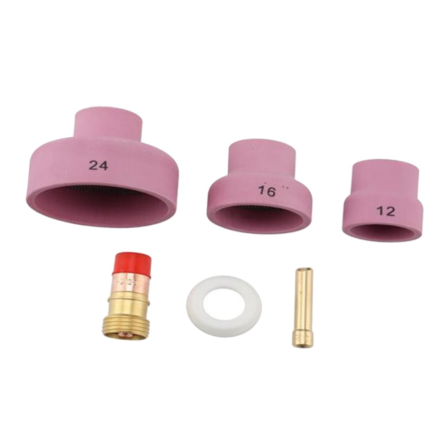 Set of 6 Ceramic Nozzle Kit DIY Jobs Lightweight for DB SR WP 17 18 26