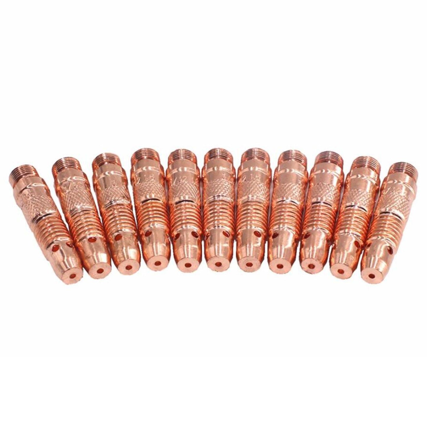 20Pcs Welding Collet Equipment Tungsten Collet Body for WP18 WP17F WP17V Aperture Dia 3.2mm