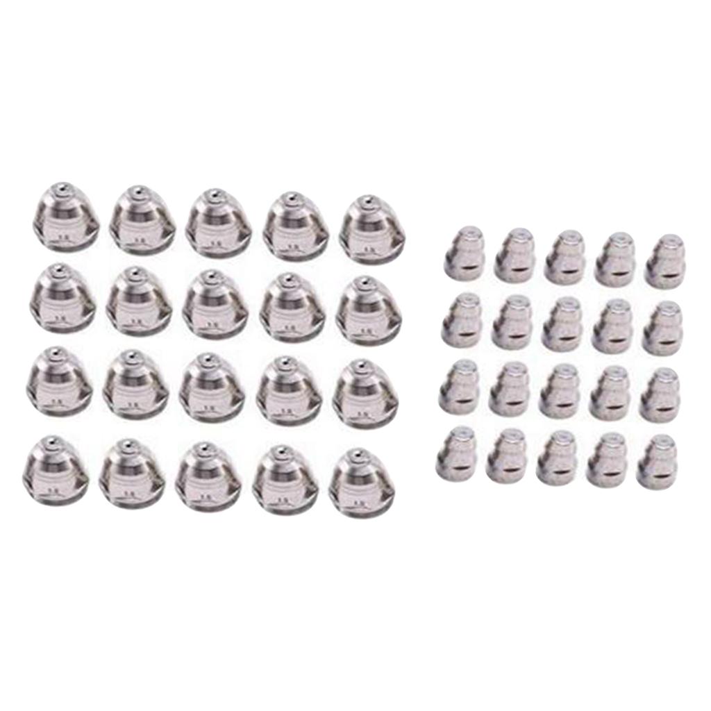 P80 Plasma Cutting Torch TIP Electrode Nozzle 1.5mm 80A Set