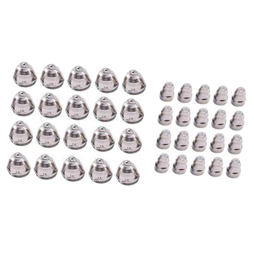 P80 Plasma Cutting Torch TIP Electrode Nozzle 1.5mm 80A Set