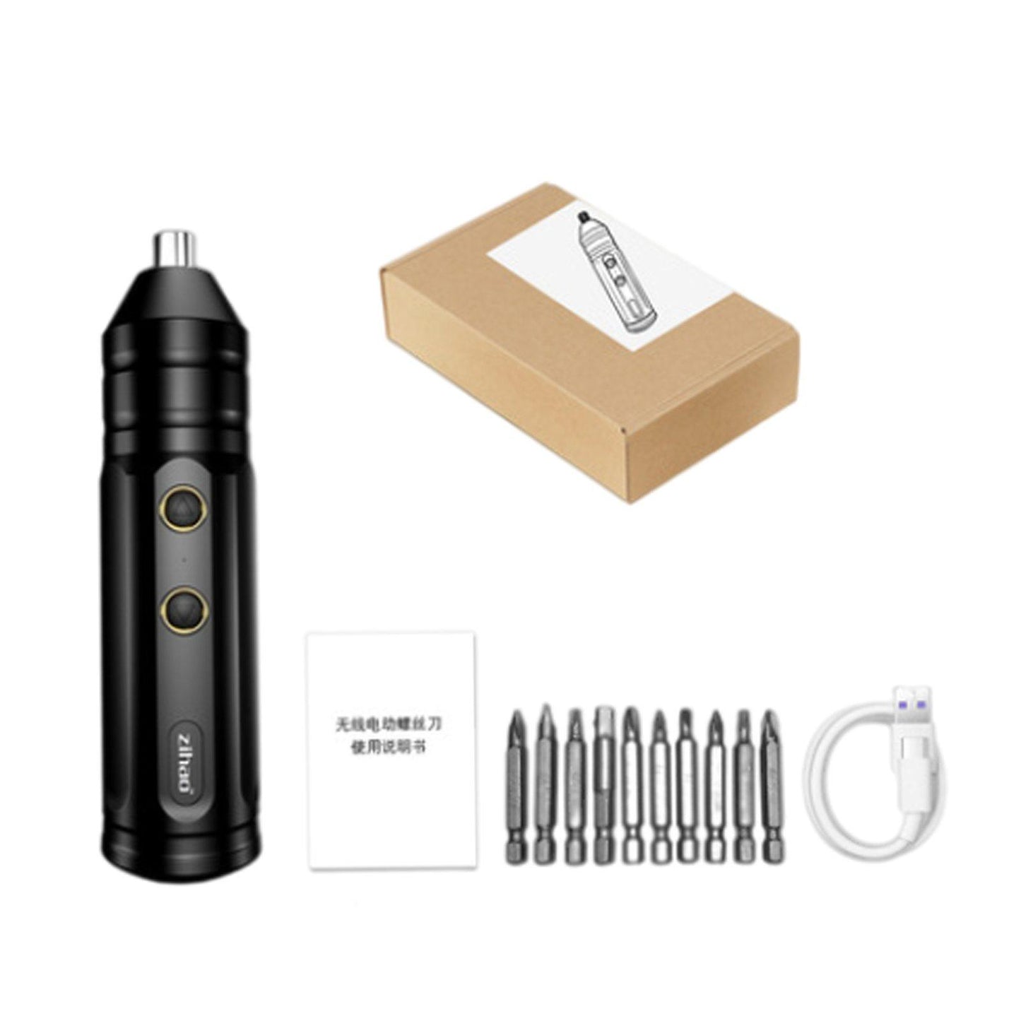 Portable Mini Electric Screwdriver Upgrade Screwdriver Equipment for Home 10pcs