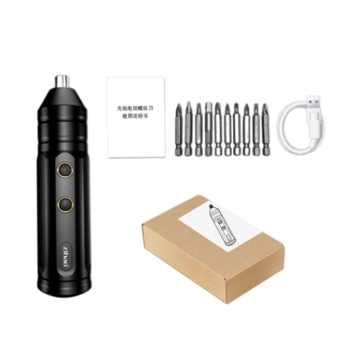 Portable Mini Electric Screwdriver Upgrade Screwdriver Equipment for Home 10pcs