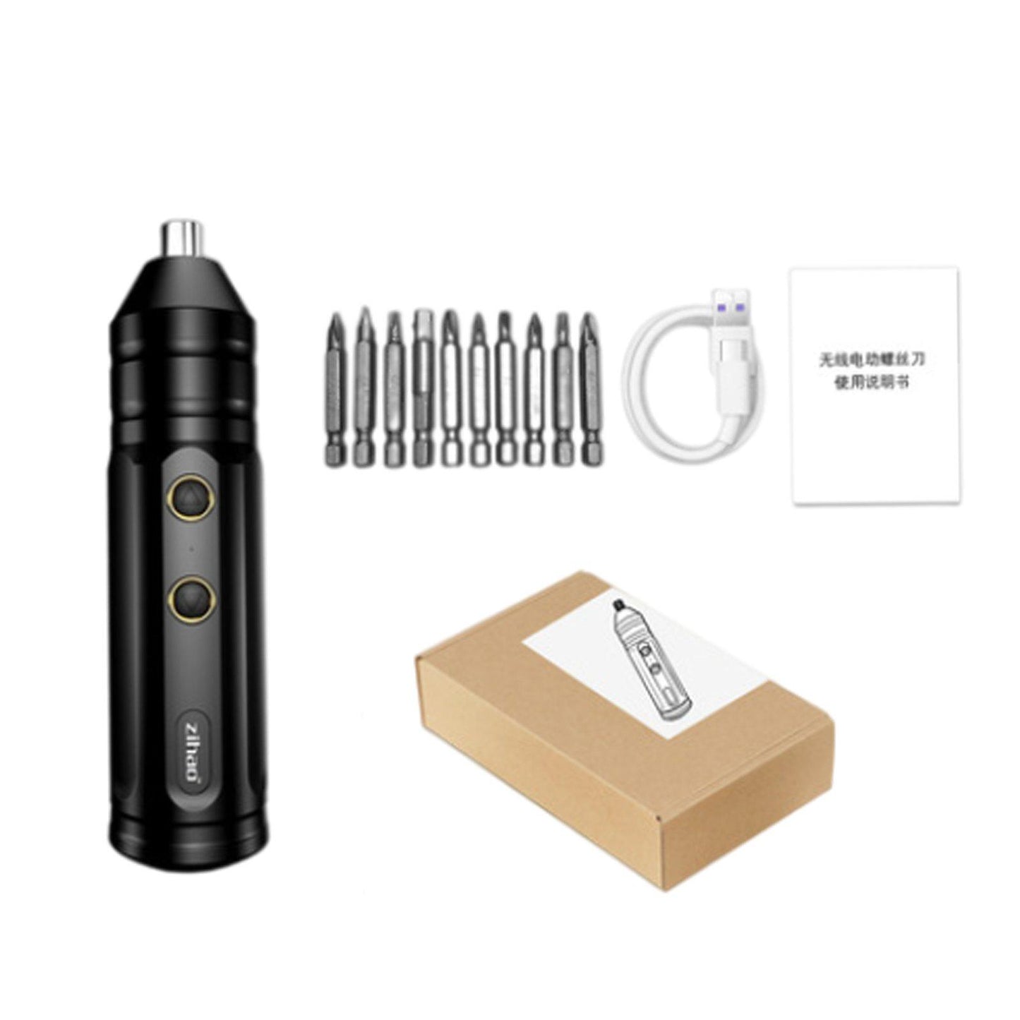 Portable Mini Electric Screwdriver Upgrade Screwdriver Equipment for Home 10pcs