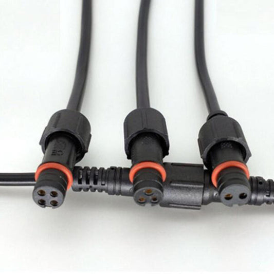 1PC Extension Wire Waterproof for Bus TV Boxes Rear View Backup Camera 2 Pin 0.5m