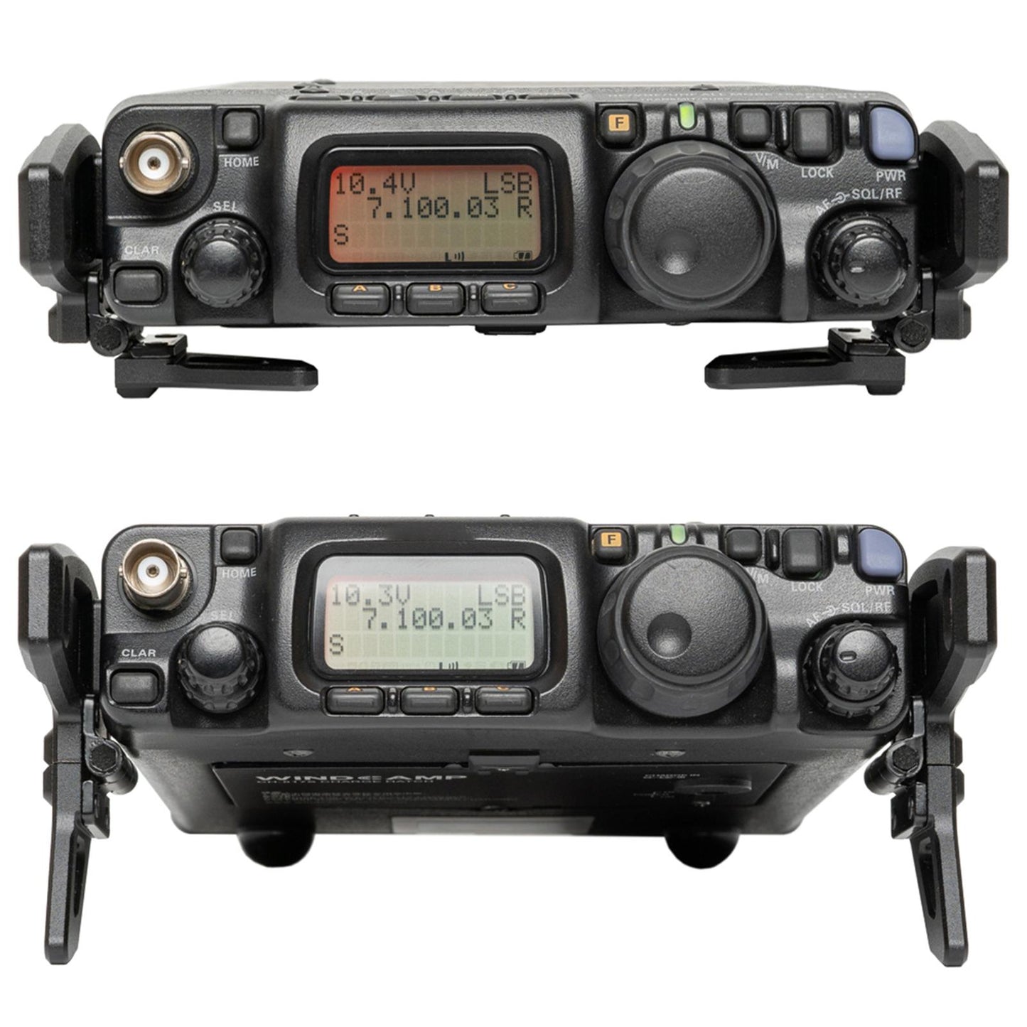 Foot Bracket Protector Easy to Install Foldable for Yaesu ft-818ND 817ND