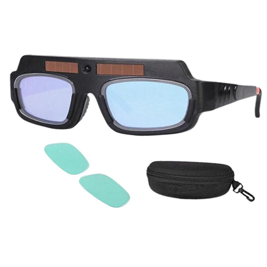 Auto Darkening Welding Goggles Solar Powered Eye Protection Welding Glasses