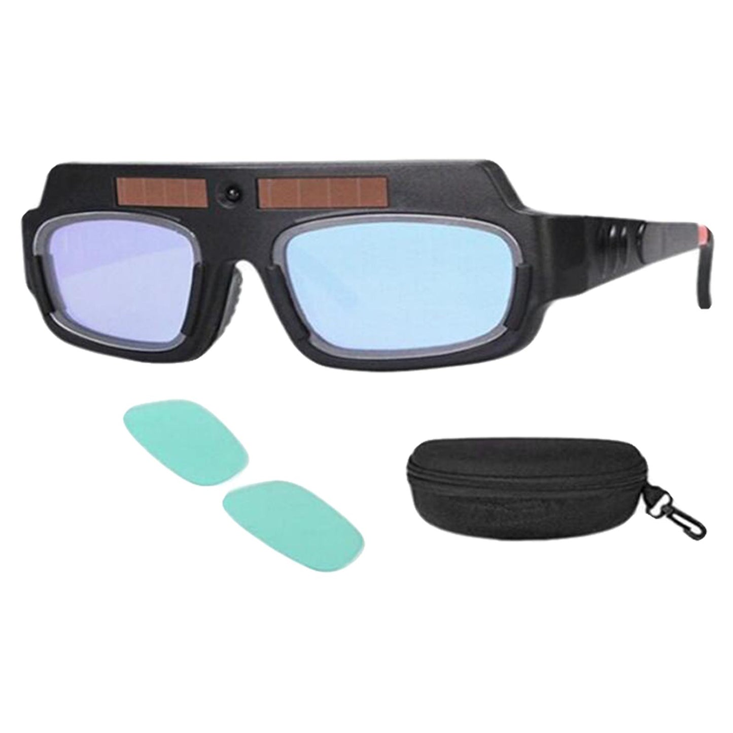 Auto Darkening Welding Goggles Solar Powered Eye Protection Welding Glasses