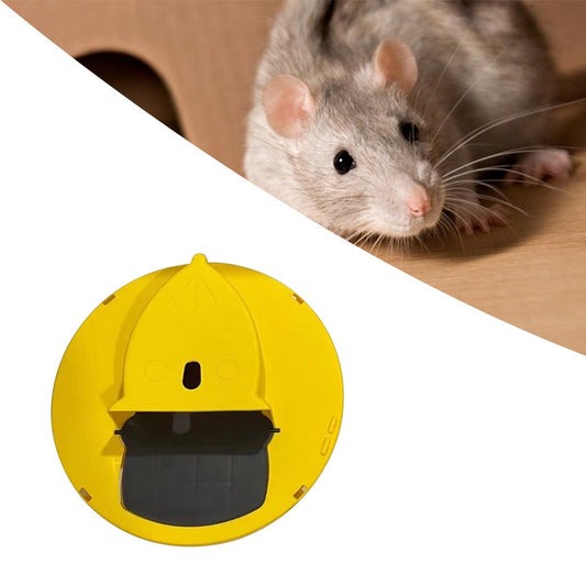 Reusable Mouse Trap Bucket Smart Humane or Lethal Auto Reset for Household yellow