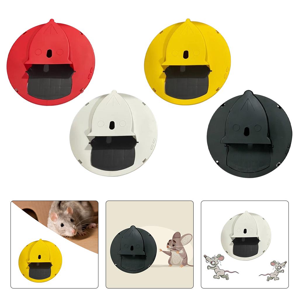 Reusable Mouse Trap Bucket Smart Humane or Lethal Auto Reset for Household yellow