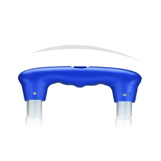 Portable Hand Trolley Cart Load 35kg 2 Wheels for Home Luggage Personal Blue