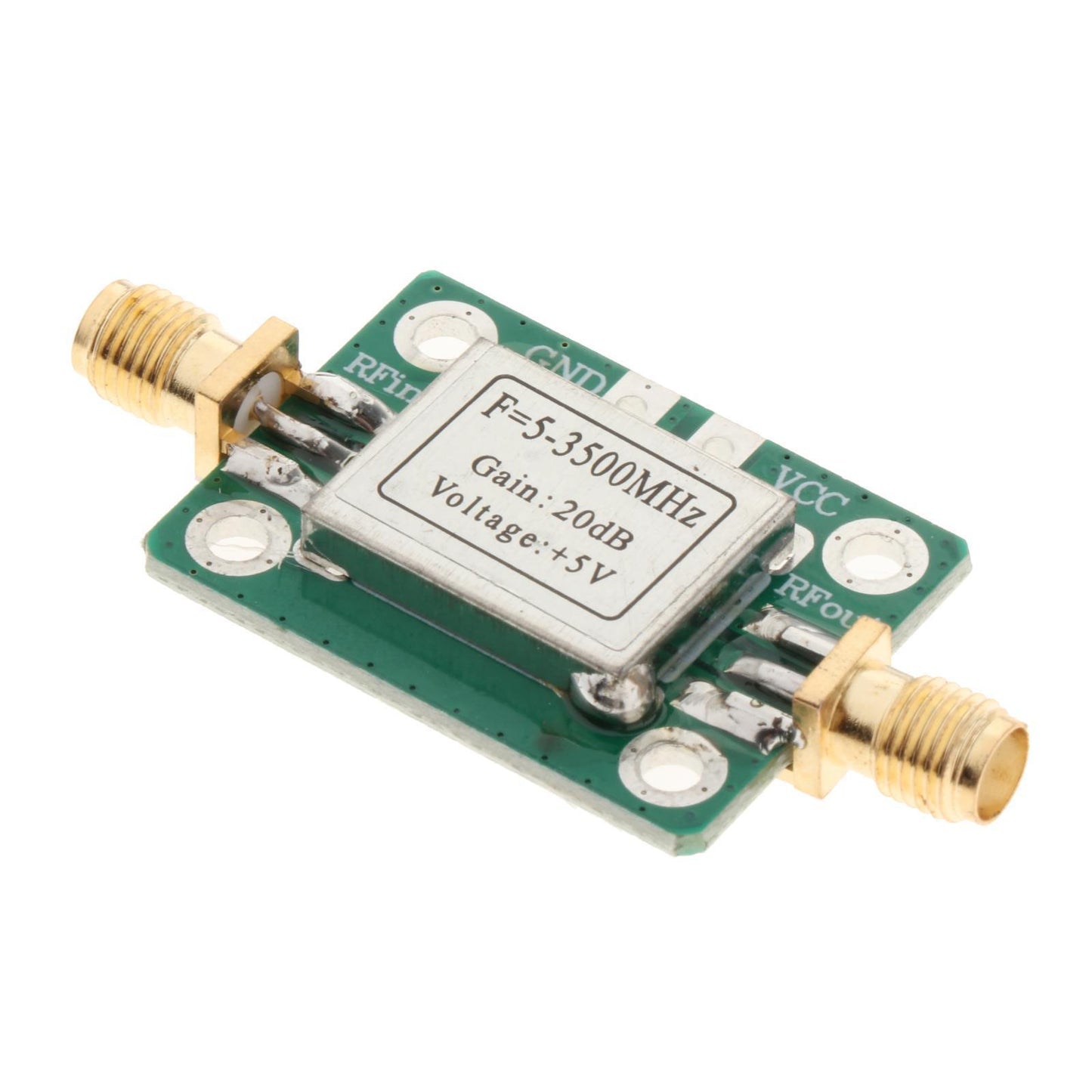 20dB RF Wideband Amplifier RF Switch Amplifier Module for FM HF Ham Radio