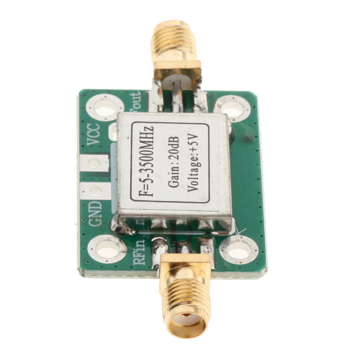 20dB RF Wideband Amplifier RF Switch Amplifier Module for FM HF Ham Radio