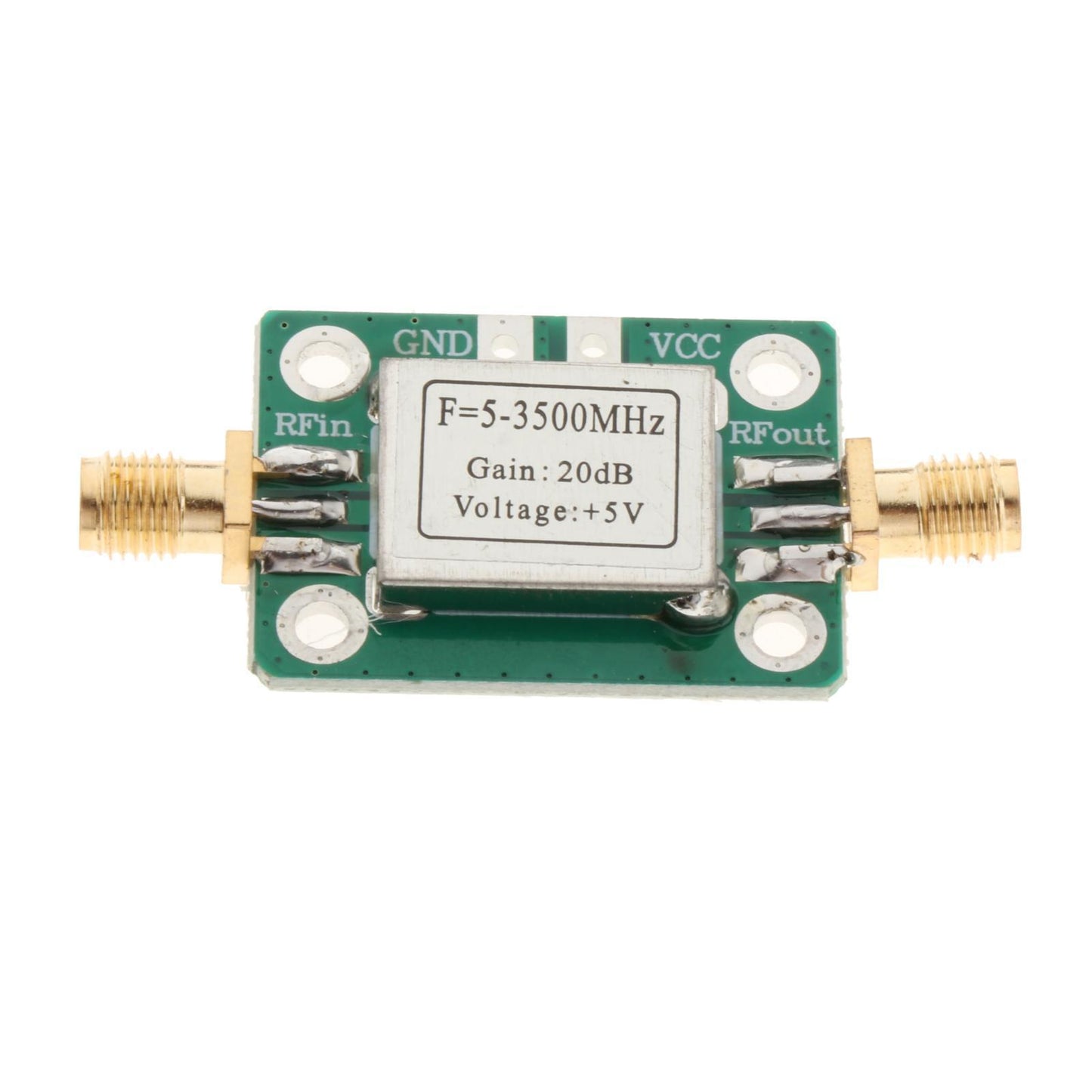 20dB RF Wideband Amplifier RF Switch Amplifier Module for FM HF Ham Radio