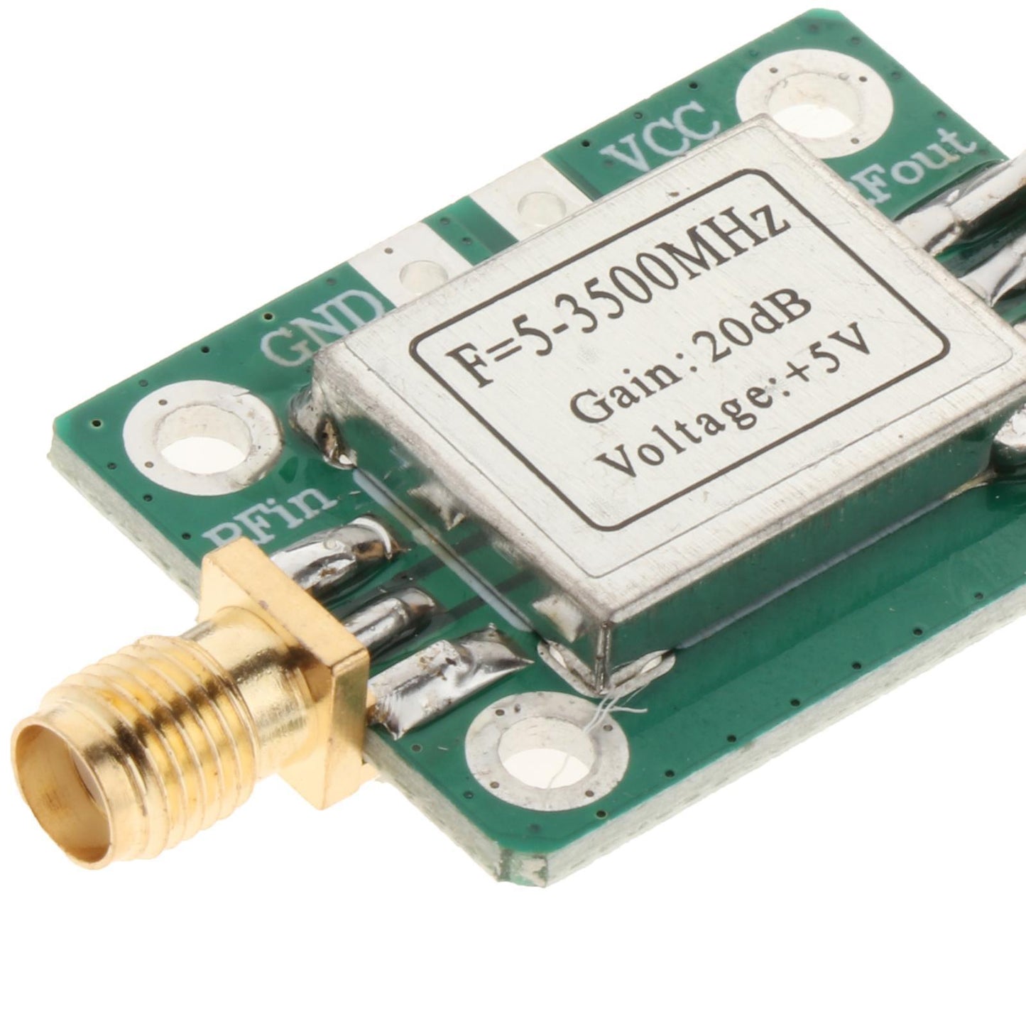 20dB RF Wideband Amplifier RF Switch Amplifier Module for FM HF Ham Radio