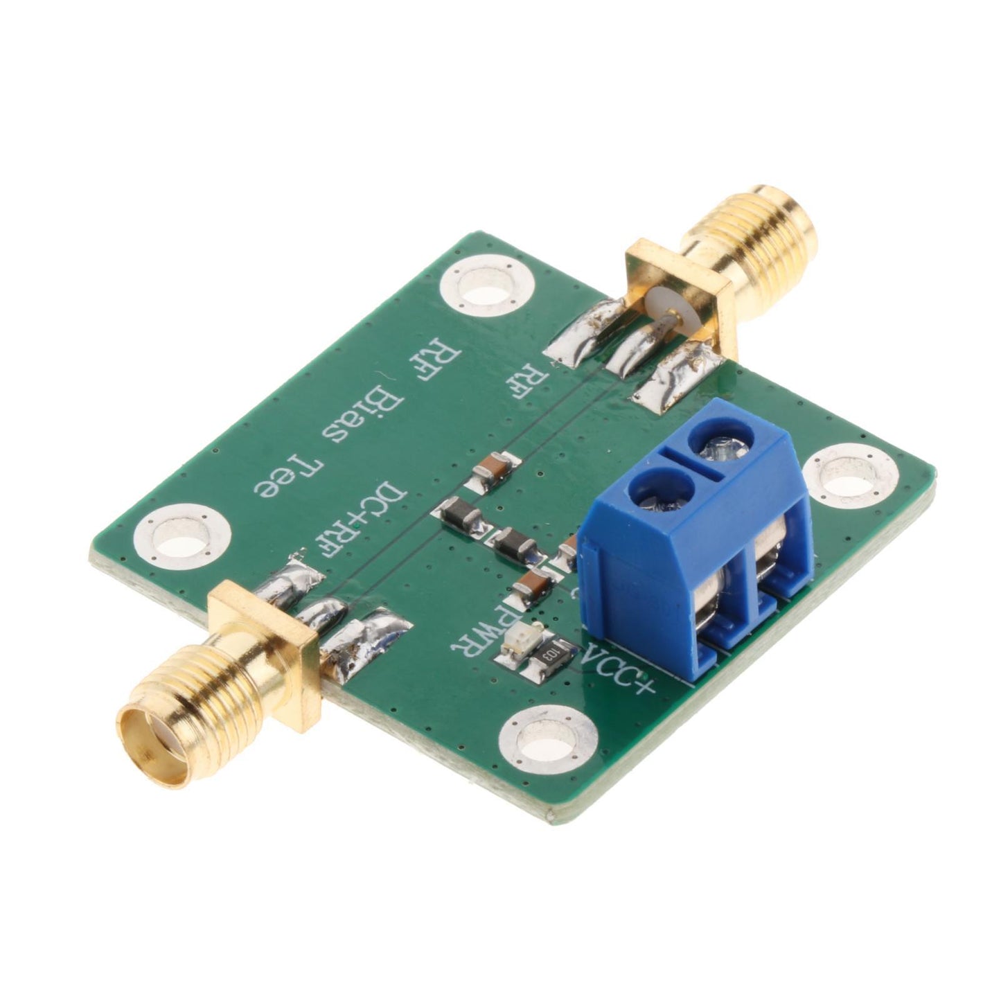 33x33mm DC Bias Blocker RF Microwave 50V 10-6000MHz DC-Blocker for Ham SMA-K