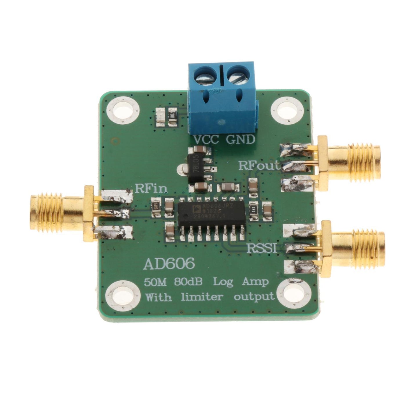 Logarithmic Amplifier Low Power 65 MW Power Consumption Log Amplifier 50MHz
