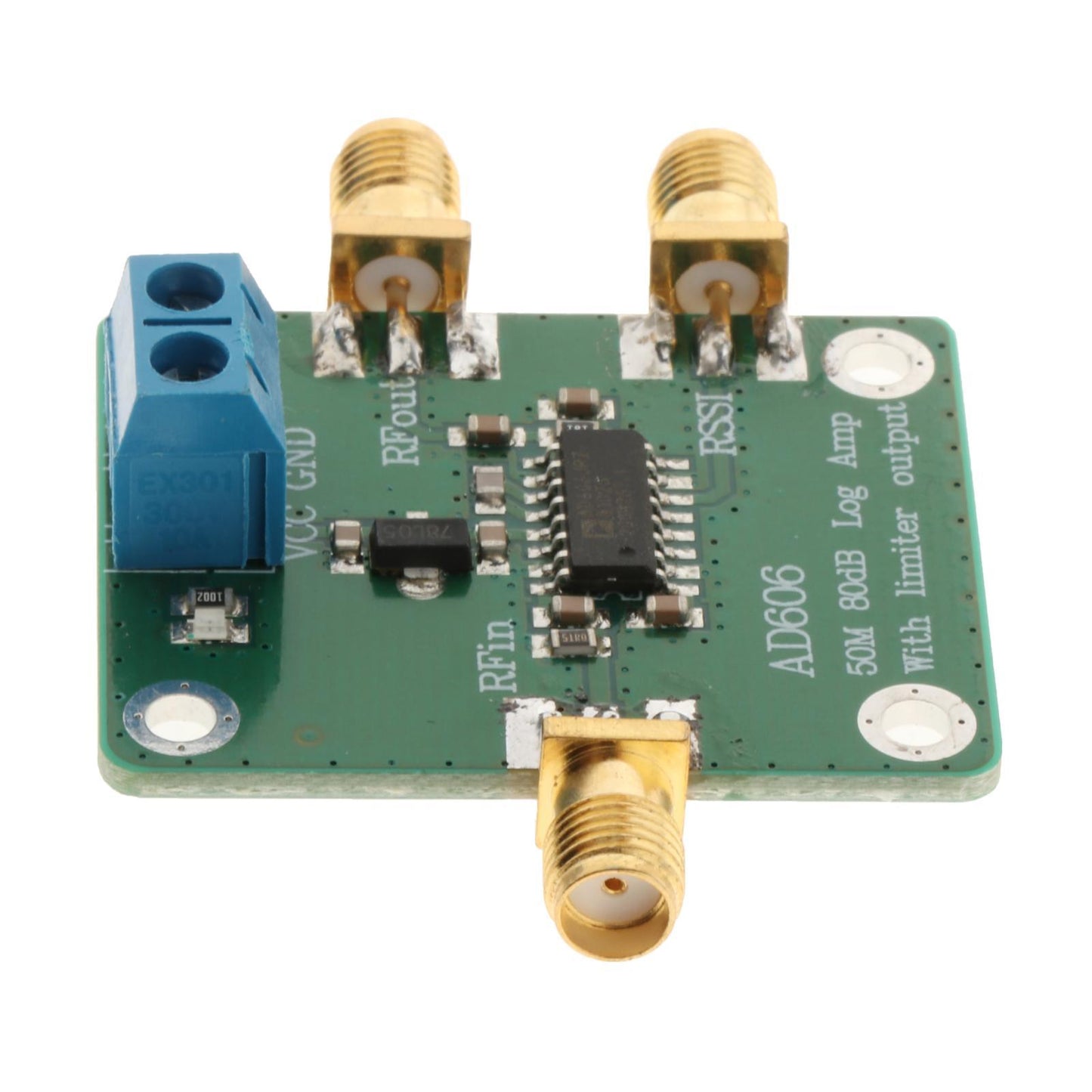 Logarithmic Amplifier Low Power 65 MW Power Consumption Log Amplifier 50MHz