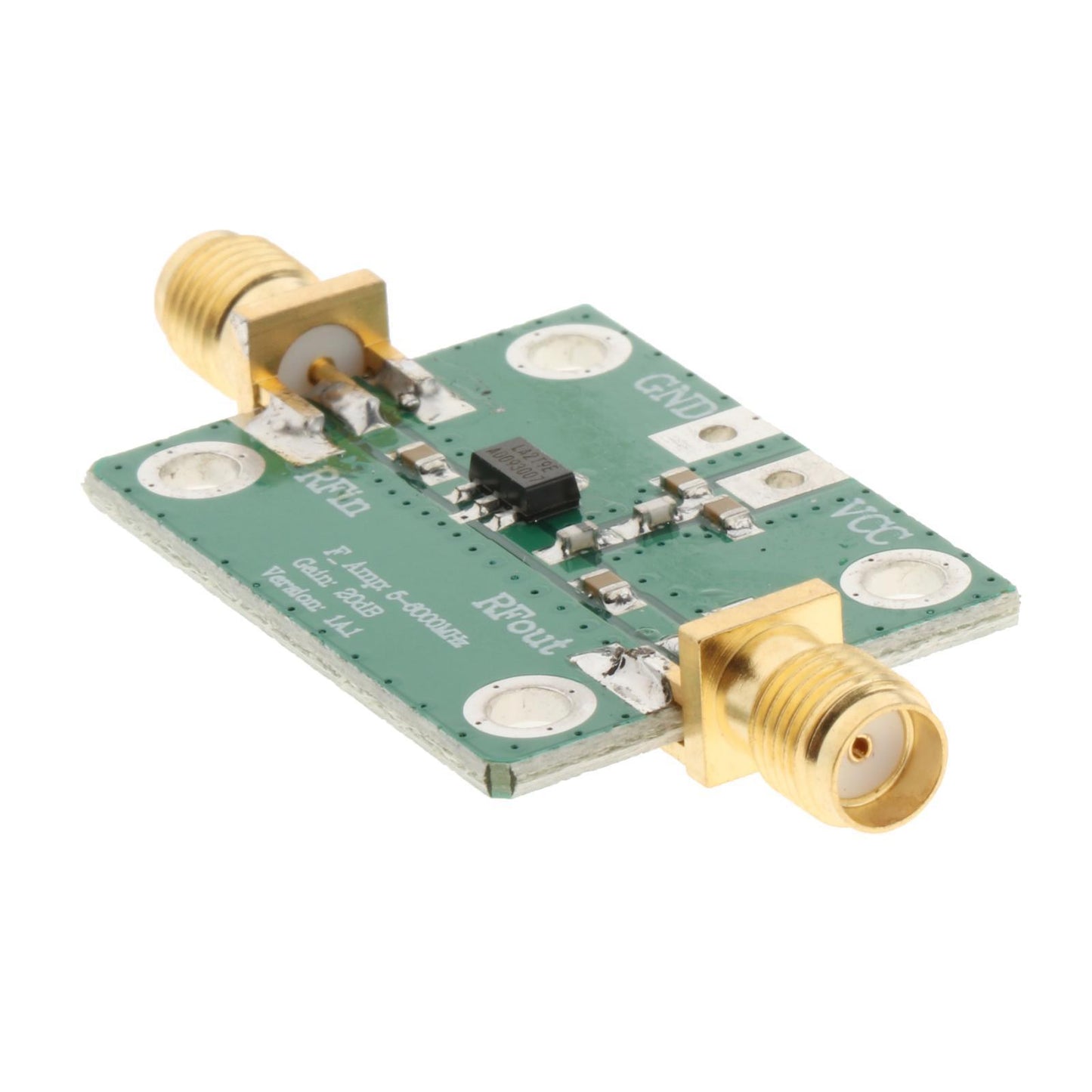 Power Amplifier 20dB GAIN Amplification 5M-6GHz RF for FM Radio Cable TV