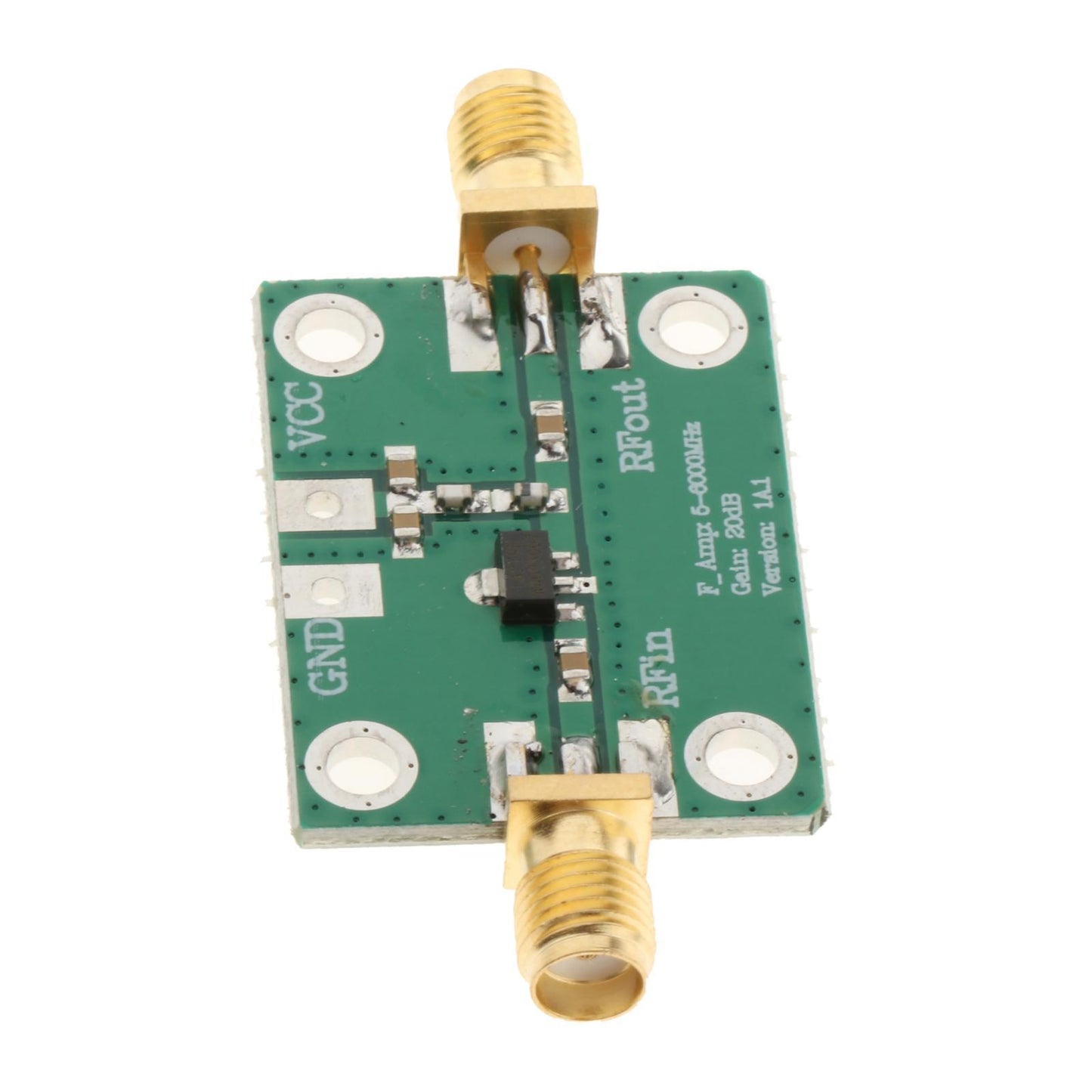 Power Amplifier 20dB GAIN Amplification 5M-6GHz RF for FM Radio Cable TV