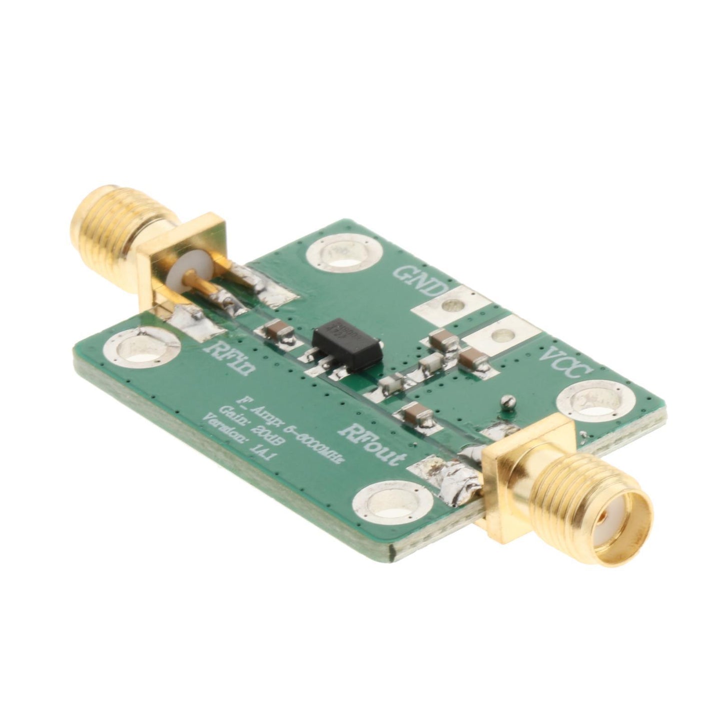 RF Wideband Amplifier LNA Board Module Low-Noise for FM HF Vhff/UHF DC5V