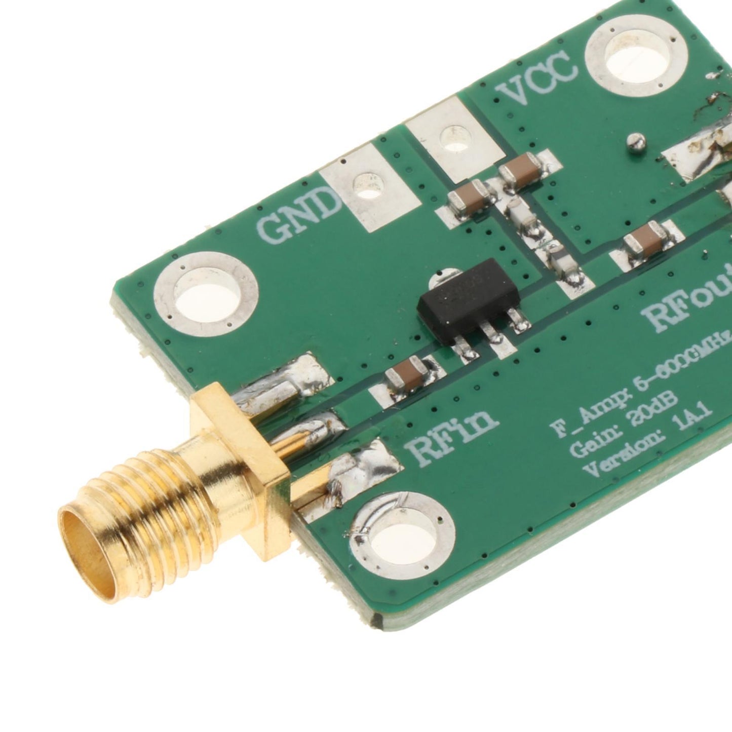 RF Wideband Amplifier LNA Board Module Low-Noise for FM HF Vhff/UHF DC5V