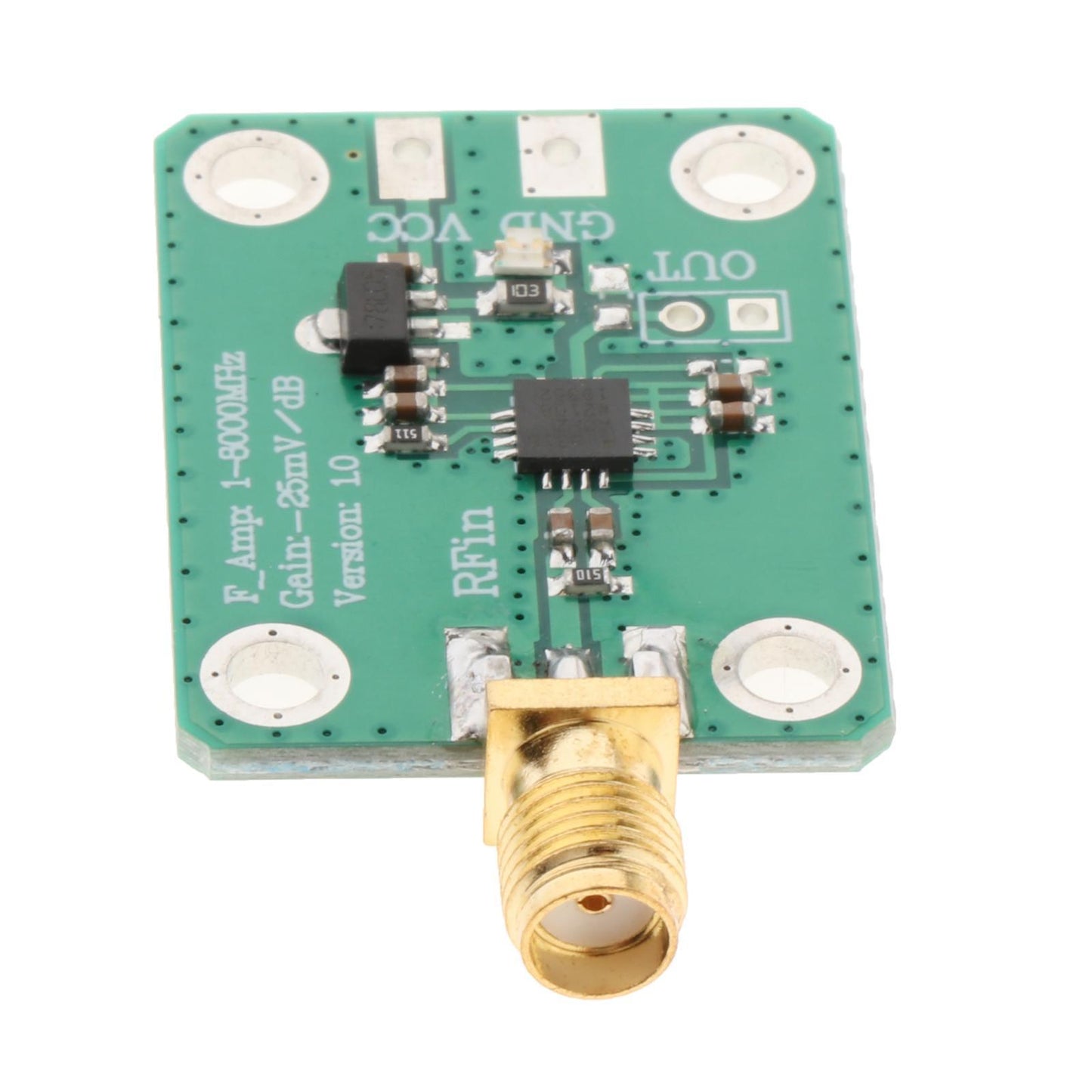 AD8318 RF Logarithmic Detector Testing for Spectrum Analyzer GAIN Control