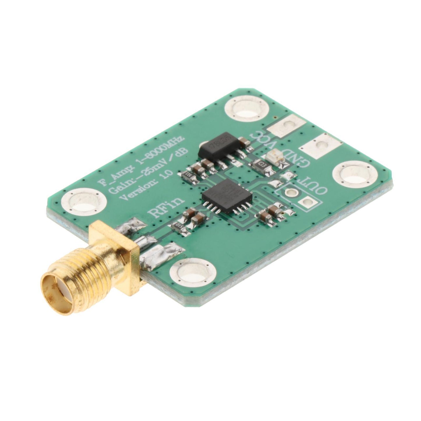 AD8318 RF Logarithmic Detector Testing for Spectrum Analyzer GAIN Control