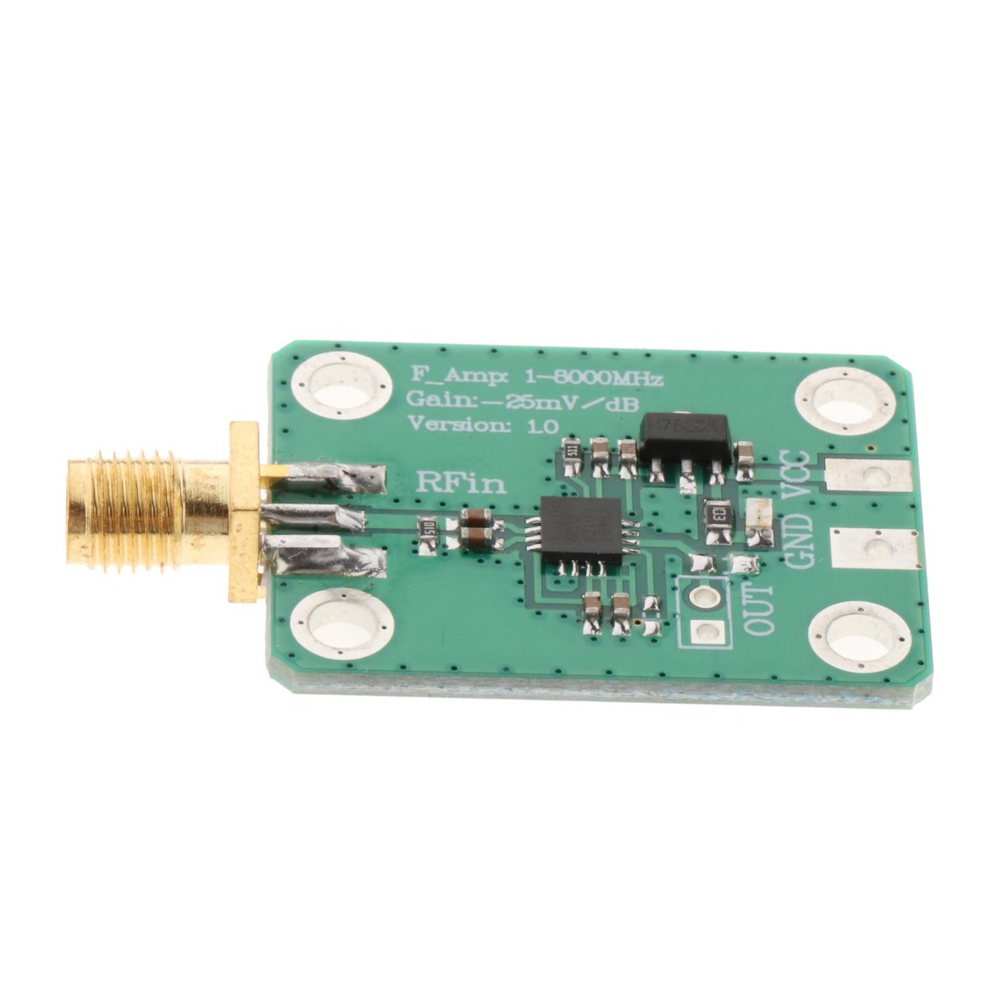 AD8318 RF Logarithmic Detector Testing for Spectrum Analyzer GAIN Control