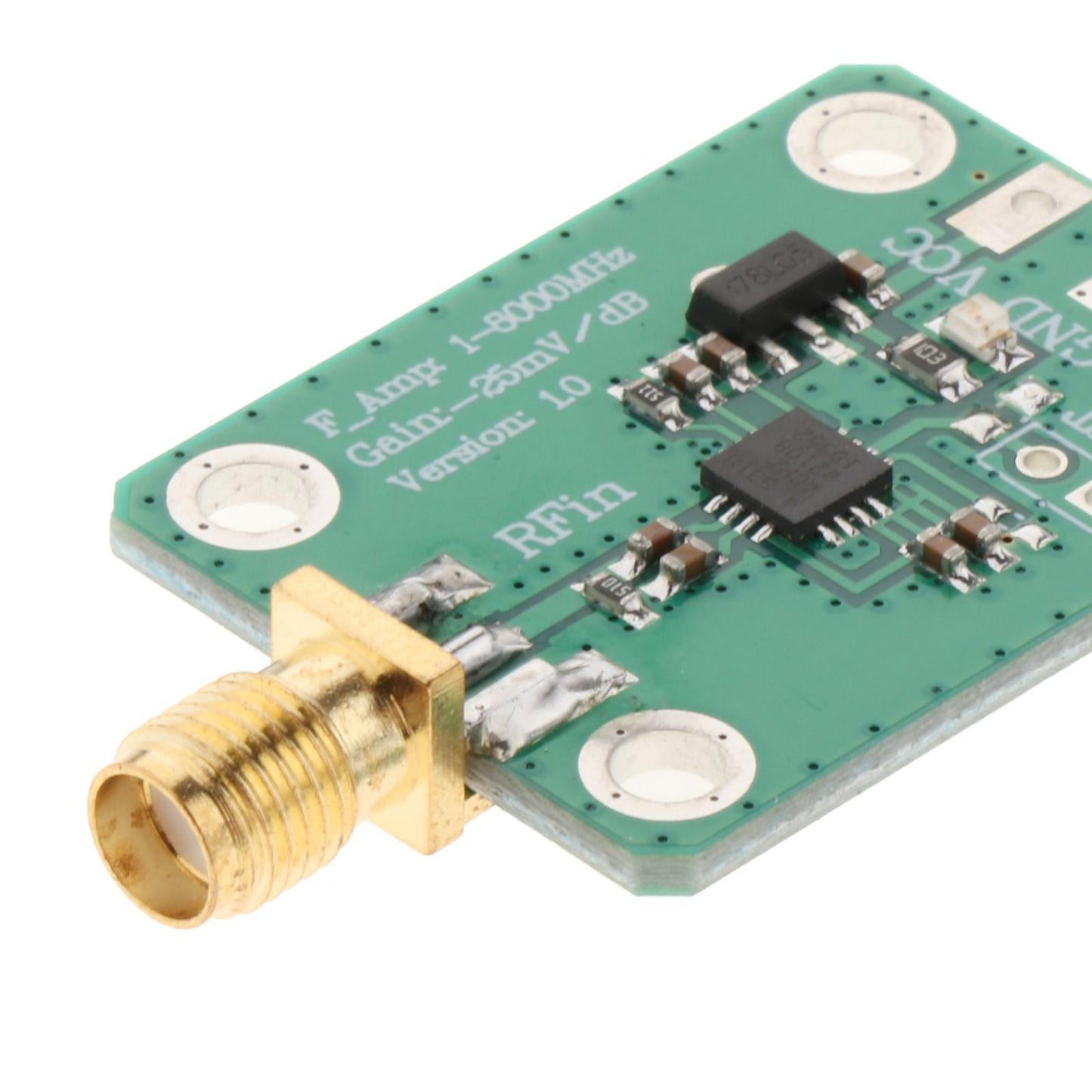 AD8318 RF Logarithmic Detector Testing for Spectrum Analyzer GAIN Control