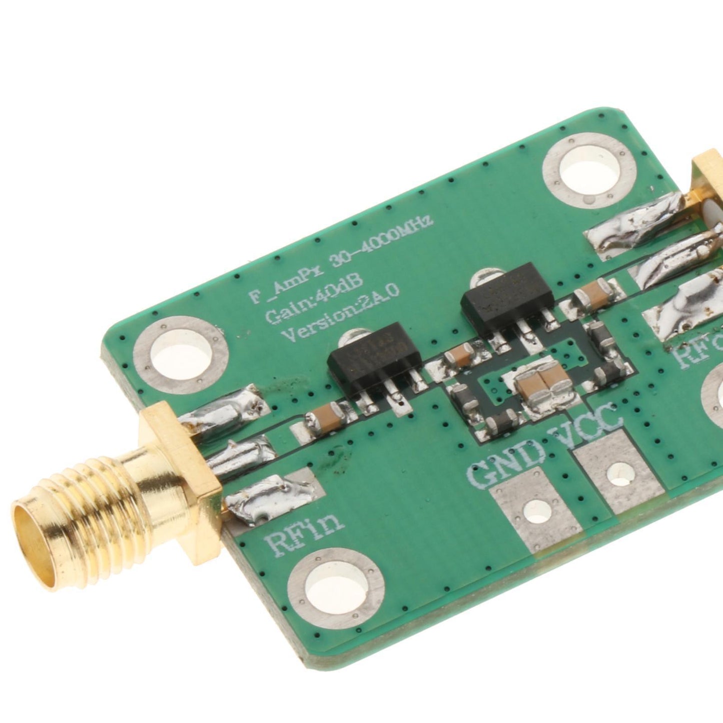 30-4000MHz RF Amplifier Wideband High Gain for FM Radio Beidou Receiver